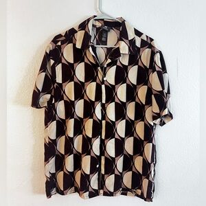 H&M men’s button up shirt size M